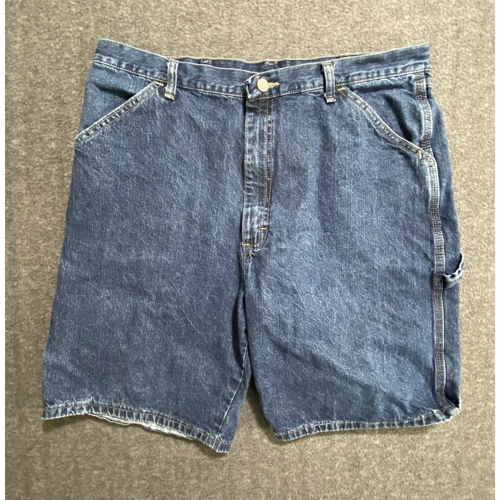 Vintage Mens Wrangler Authentic Issue Jean Cargo Shorts Size 36